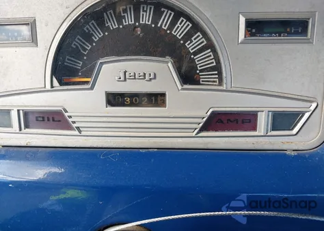 1972 Jeep Commando z USA, uszkodzony, nr VIN J2A87FVH43366